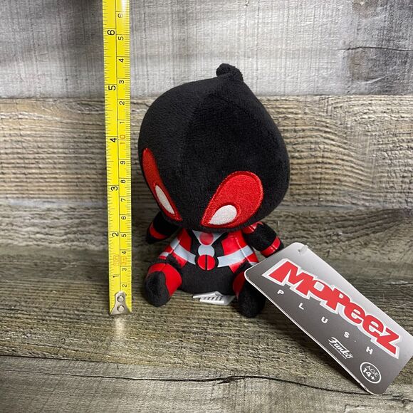 Funko Marvel Mopeez Inverse Deadpool Black Red Plush Small Doll Figure - Picture 2 of 8